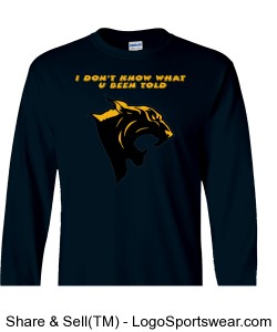 Euclid Panthers R In This House Adult Long Sleeve Tee Design Zoom